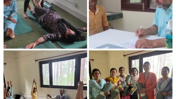 अल्मोड़ा:- ज्योति जन स्वास्थ्य सेवा समिति द्वारा उत्तरायण फाउंडेशन के सहयोग से आयोजित किया गया निशुल्क स्वास्थ्य एवं आयुर्वेदिक चिकित्सा शिविर