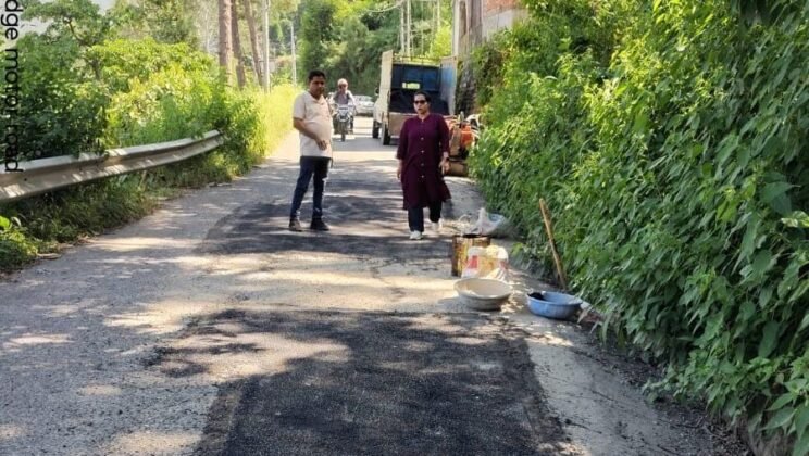 बागेश्वर – गड्ढामुक्त अभियान के तहत जनपदभर में सड़कों के सुधारीकरण का कार्य जारी –