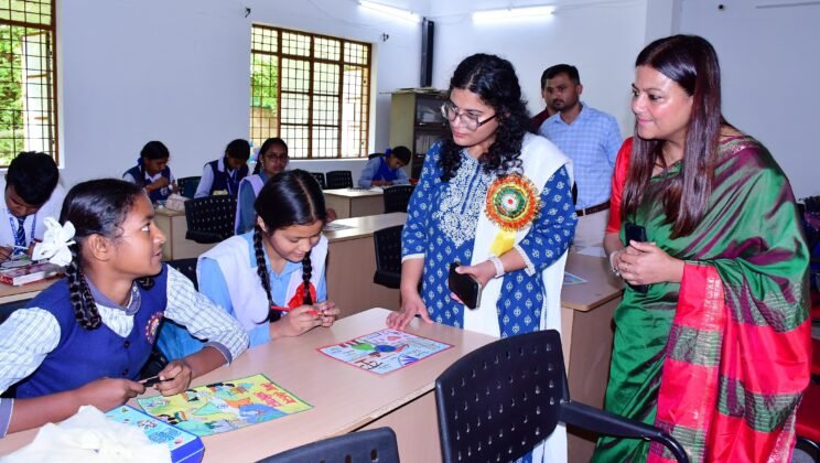 बागेश्वर – सेवा संकल्प अभियान के तहत डाइट में हुई रचनात्मक गतिविधियां….आंगनबाड़ी केंद्रों में हुआ ‘आंगन का मिलन’ कार्यक्रम