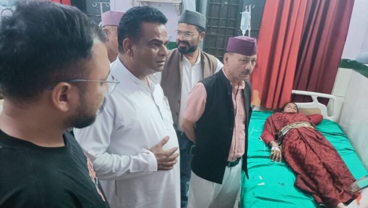 गरुड़ – घास लेने जा रही महिला पर धात लगाये गुलदार ने किया हमला